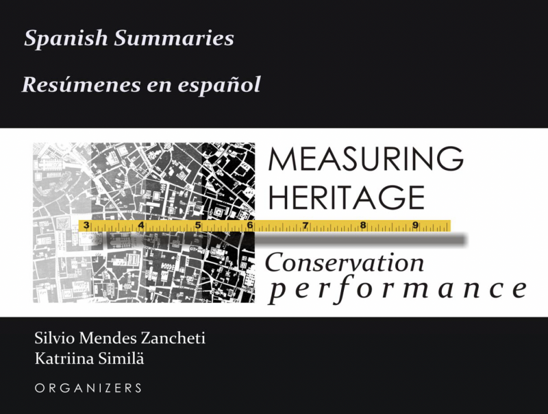 Measuring Heritage Conservation Performance. - Instituto Regional del Patrimonio Mundial en Zacatecas