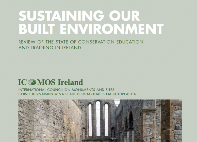 Sustaining Built Environment Review of the State of Conservation Education and  Training in Ireland - Instituto Regional del Patrimonio Mundial en Zacatecas