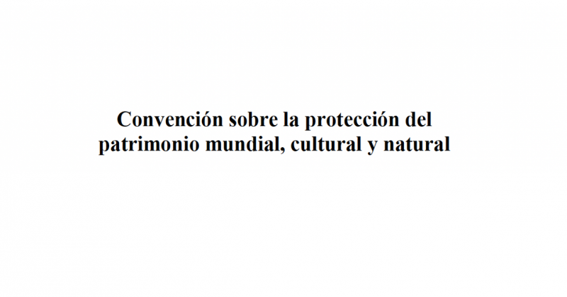 Convención sobre la Protección del Patrimonio Mundial, Cultural y Natural - Instituto Regional del Patrimonio Mundial en Zacatecas