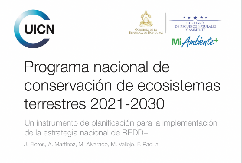Programa nacional de conservación de ecosistemas terrestres 2021-2030 - Instituto Regional del Patrimonio Mundial en Zacatecas