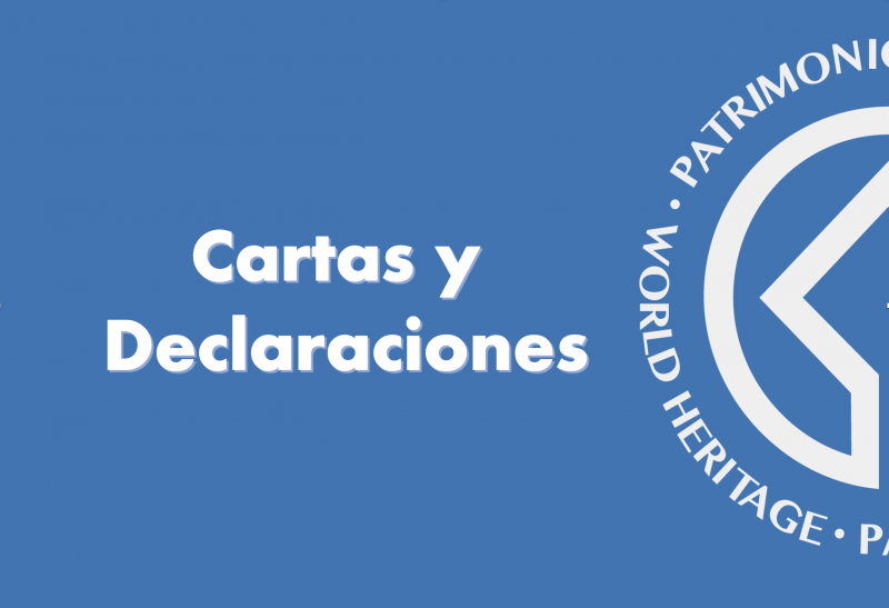 Cartas y Declaraciones - Instituto Regional del Patrimonio Mundial en Zacatecas