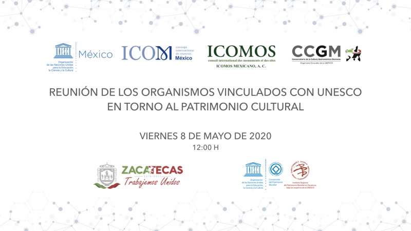 Reunión de trabajo de organismos UNESCO y el Patrimonio Mundial  - Noticias y Eventos de Instituto Regional del Patrimonio Mundial en Zacatecas