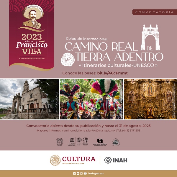 Coloquio Internacional. Camino Real de Tierra Adentro. Itinerarios Culturales-UNESCO - Noticias y Eventos de Instituto Regional del Patrimonio Mundial en Zacatecas