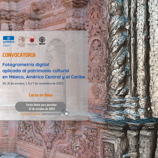 Curso Fotogrametría Digital - Noticias y Eventos de Instituto Regional del Patrimonio Mundial en Zacatecas