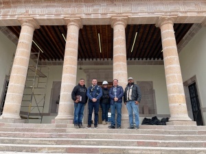 Visita en Zacatecas del Representante de la UNESCO Frédéric Vacheron Oriol a los sitios del Camino Real de Tierra Adentro, Itinerario cultural Patrimonio Mundial y la Zona Arqueológica La Quemada - Instituto Regional del Patrimonio Mundial en Zacatecas