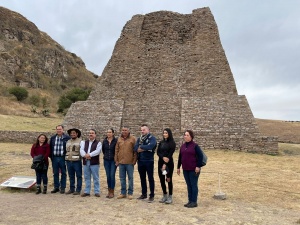 Visita en Zacatecas del Representante de la UNESCO Frédéric Vacheron Oriol a los sitios del Camino Real de Tierra Adentro, Itinerario cultural Patrimonio Mundial y la Zona Arqueológica La Quemada - Instituto Regional del Patrimonio Mundial en Zacatecas