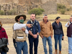 Visita en Zacatecas del Representante de la UNESCO Frédéric Vacheron Oriol a los sitios del Camino Real de Tierra Adentro, Itinerario cultural Patrimonio Mundial y la Zona Arqueológica La Quemada - Instituto Regional del Patrimonio Mundial en Zacatecas