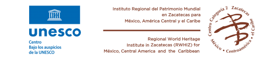 Logo Instituto Regional del Patrimonio Mundial en Zacatecas